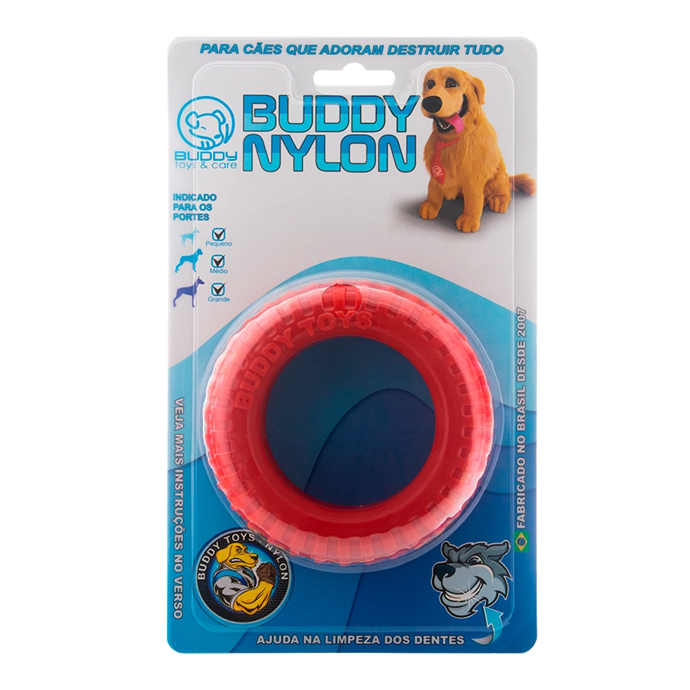 Brinquedo Pneu Nylon Buddy Toys