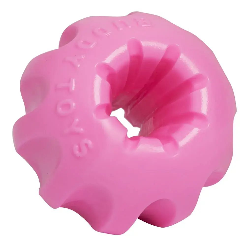 Brinquedo Mordedor Mini Bolt Rosa Buddy Toys
