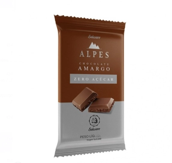 Choc Alpes Zero Amargo 54 20g Salware