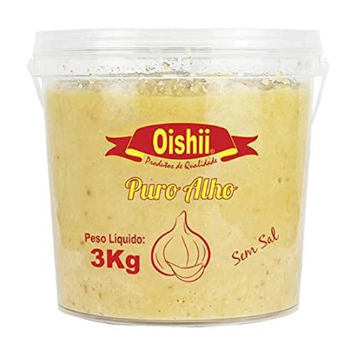 Alho Oishii 3kg Triturado Pote