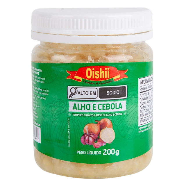 Alho E Cebola Oishii Pote 200g