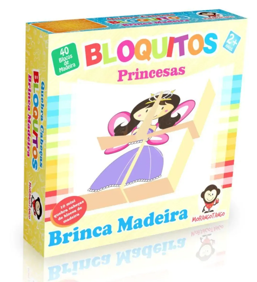 Brinquedo.bate Bumbo Q.cabeca Bloquitos Princesa