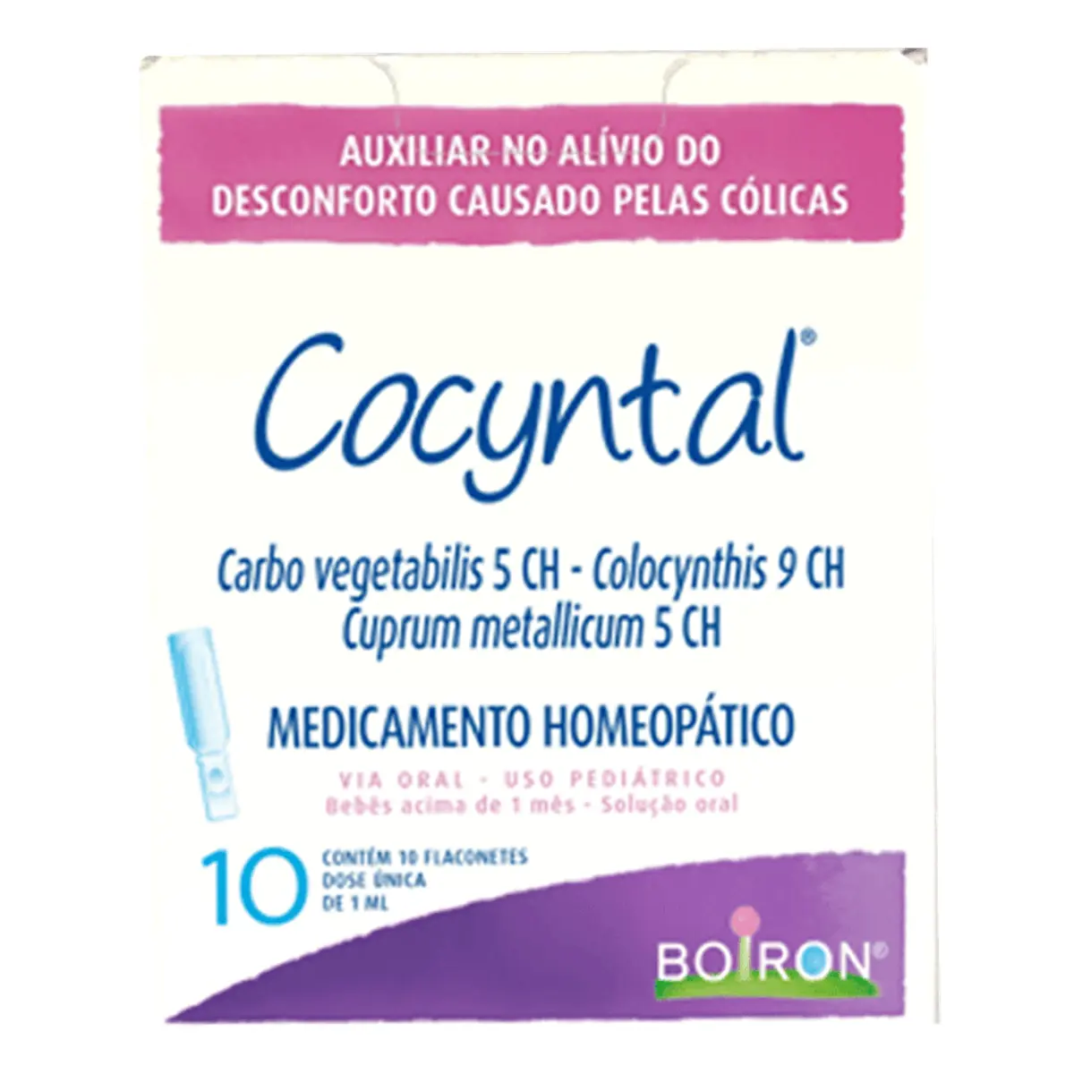 Cocyntal Solução Oral 10 Flaconetes 1 Ml