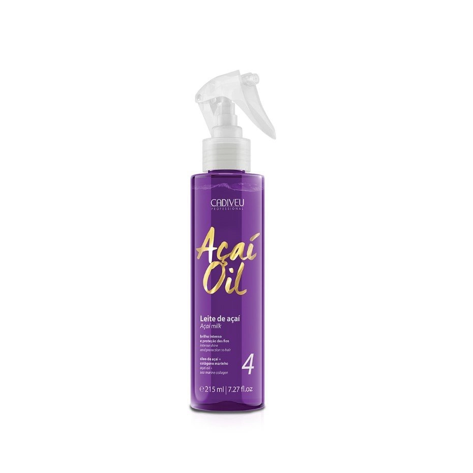 Açaí Oil Leite De Açaí Cadiveu Spray De Brilho