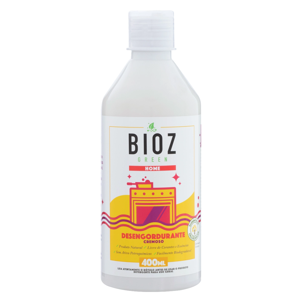 Desengordurante Cremoso Bioz Green Home Frasco 400ml