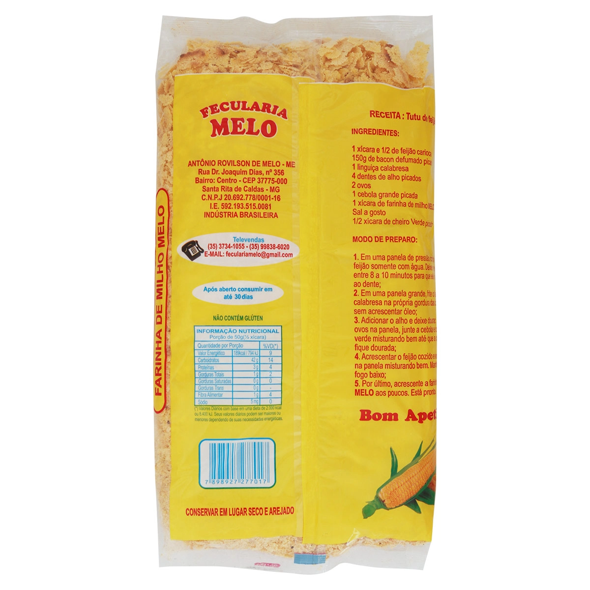 Farinha Milho Melo 500gr