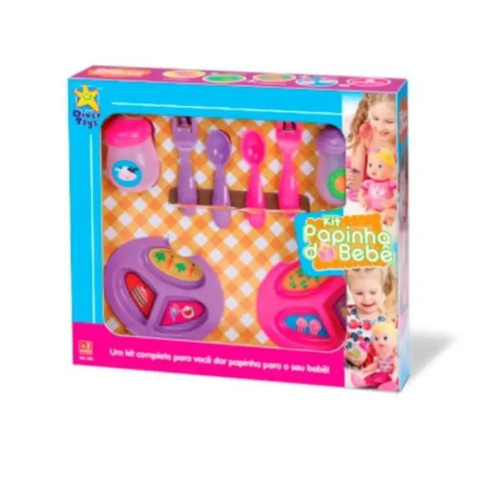 Kit Diver Toys Papinha Do Bebe Ref.686 Un