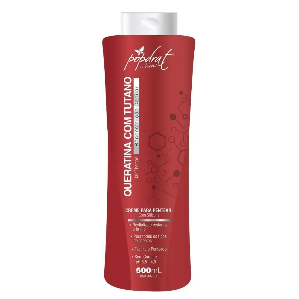 Creme De Pentear Popdrat Queratina C/tutano 500ml