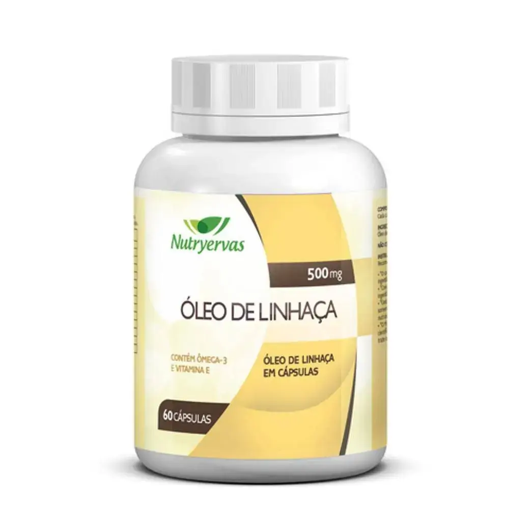 Oleo De Linhaça 60 Caps