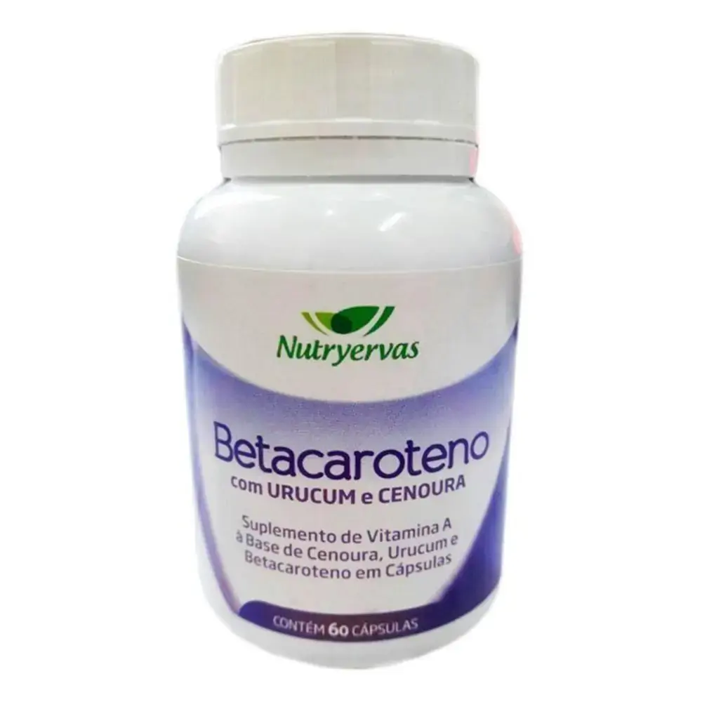 Betacaroteno Urucum Cenoura 60cps Rokaf