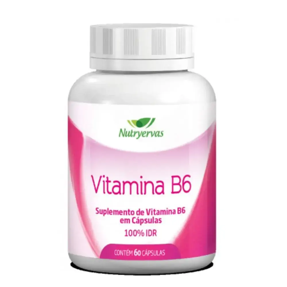 Vitamina B6 60 Caps Nutryervas