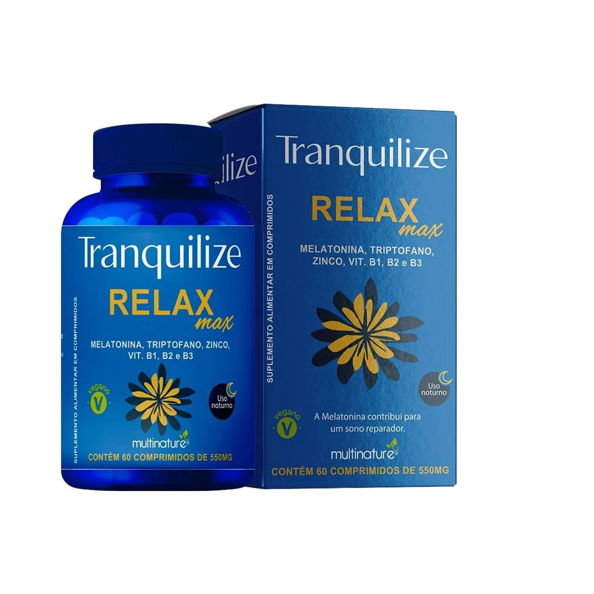 Tranquilize Relax Max C/60 Comprimidos