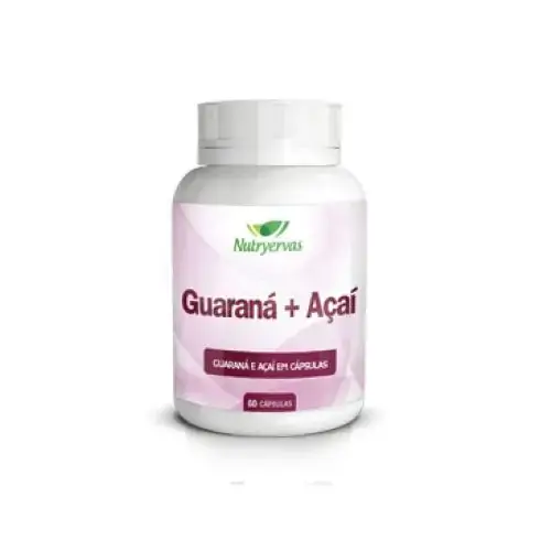 Guaraná Açai 60 Caps Nutryervas