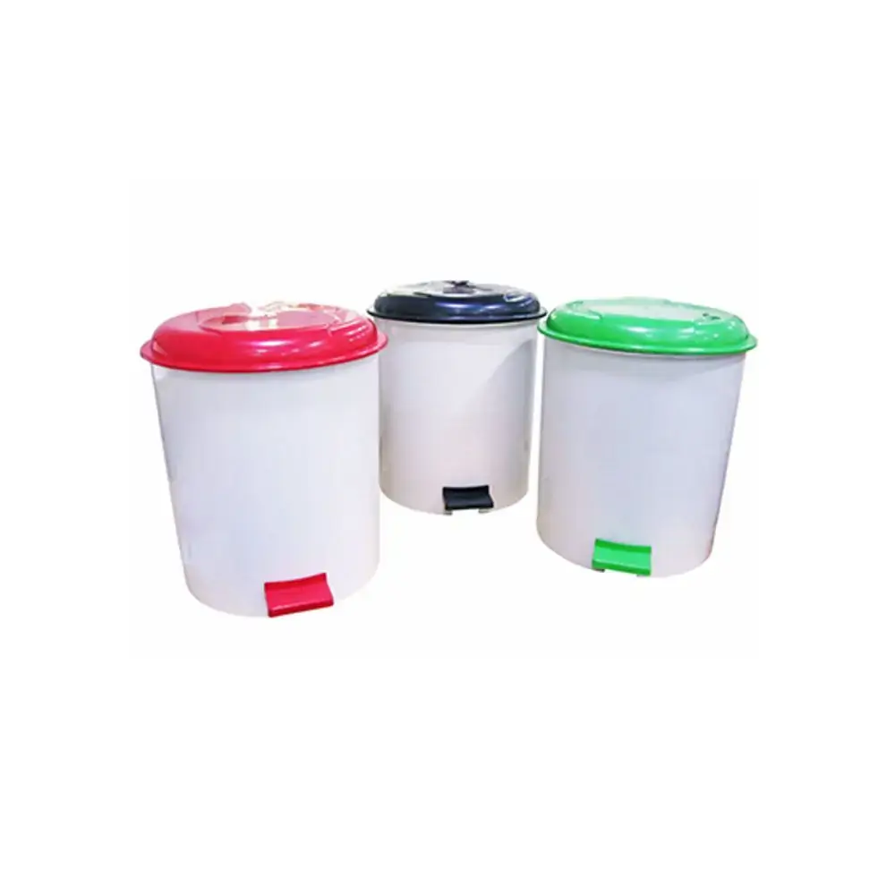 Lixeira C/pedal Redonda 12 Lts Arquilast