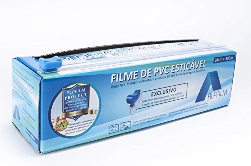Filme Pvc Stretch Trilho 28cm/300m