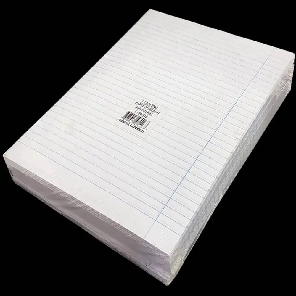 Papel Almaco Max.dobrado C/pauta 400fls Rf0225