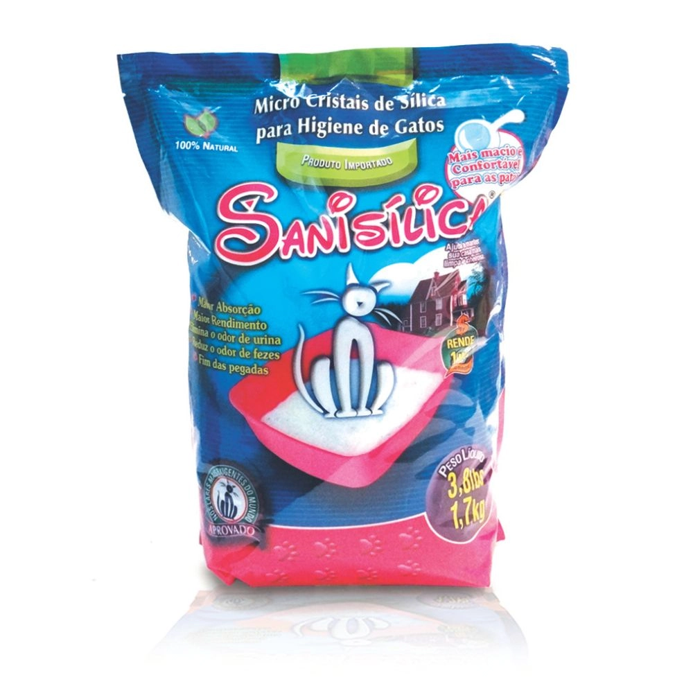 Sanisílica P/ Gatos De 1.7kg American Pets
