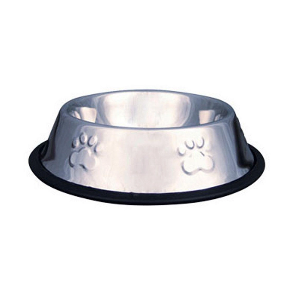 Comedouro Inox Relevo Grd. American Pet