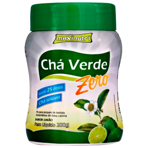 Chá Verde Zero c/ Limão 250gr - MaxiNutri