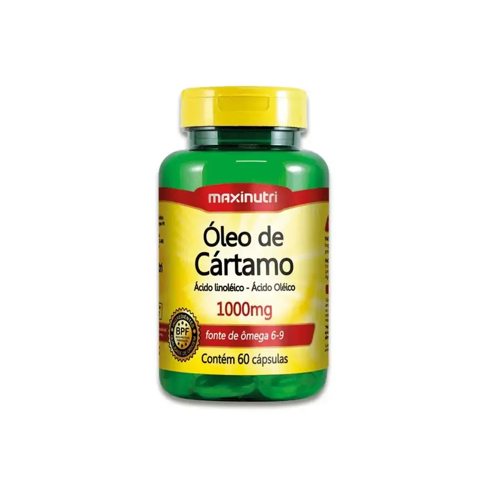 Oleo De Cartamo 1000mg C/60 Caps