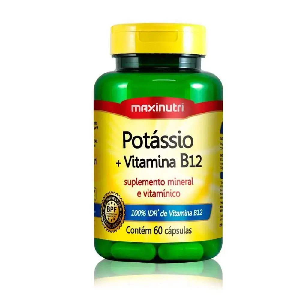 Potássio Vitamina B12 C/60 Caps