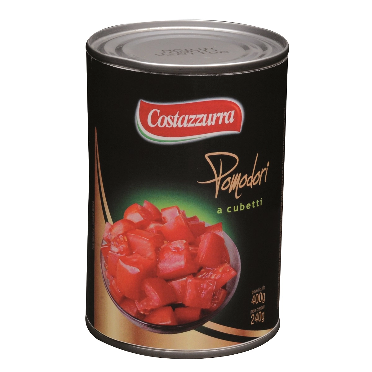 Tomate Pelado Costazzurra Cubos