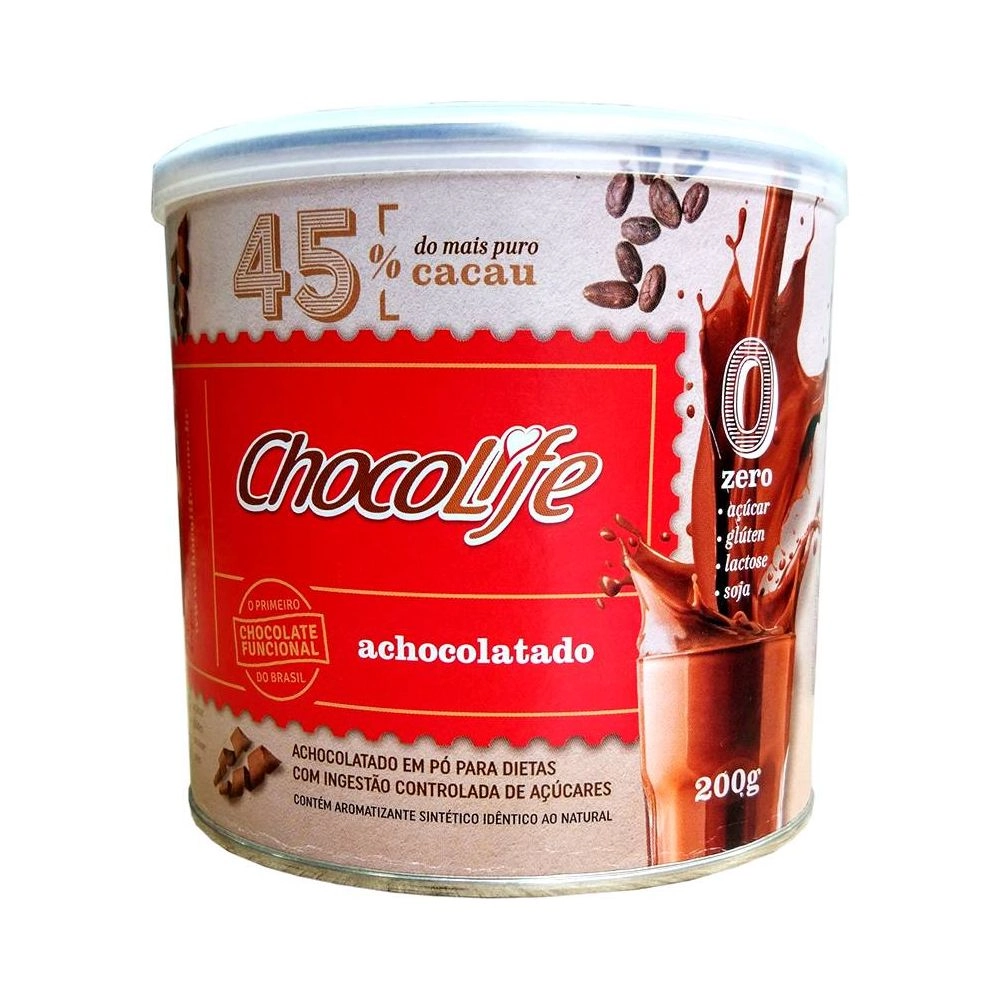 Achocolatado 45 Cacau 200g Chocolife Chocolife