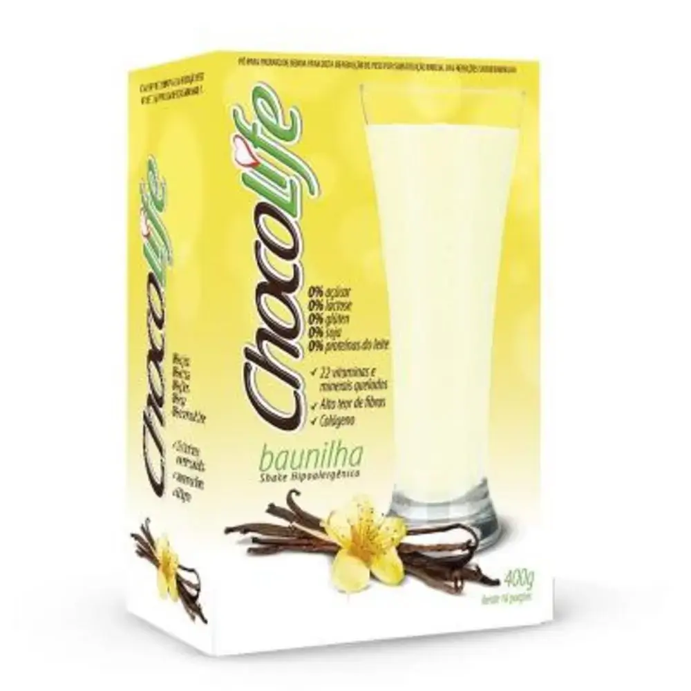 Chocolife Shake Hipoalergenico Baunilha 400g