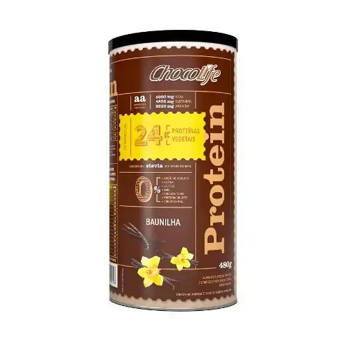 Chocolife Protein Baunilha Proteína Vegana 480g