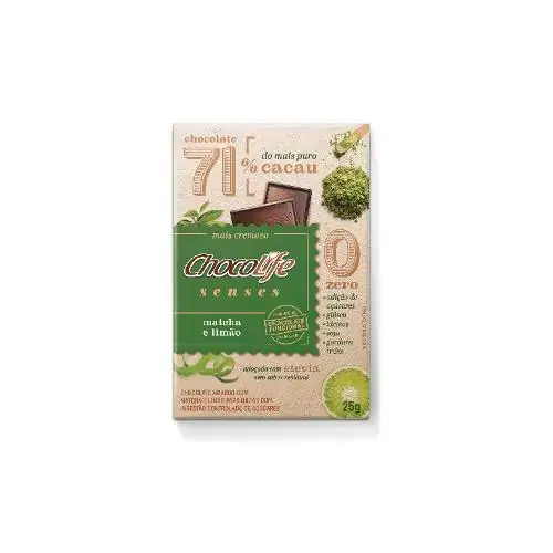 Chocolate Senses Matchá E Limão Chocolife 25g