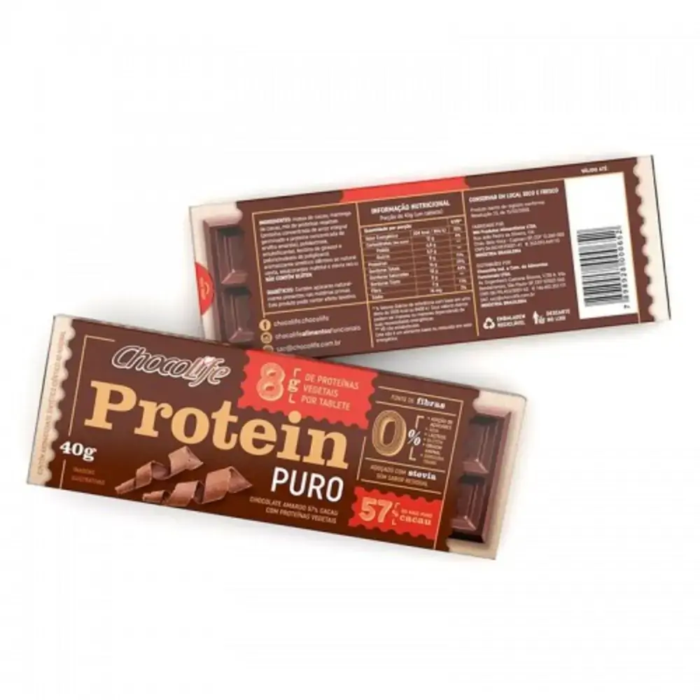 Chocolife Chocolate Protein Puro 40g