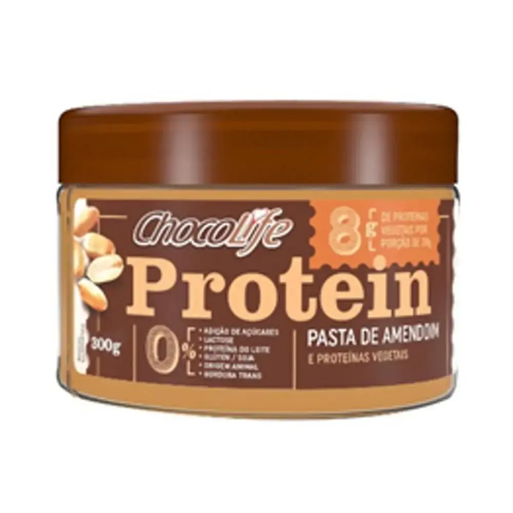 Pasta De Amendoin Protein Chocolife