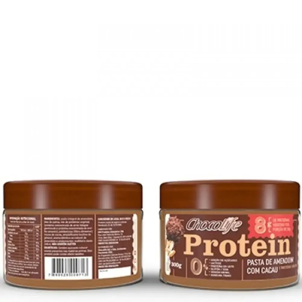 Pasta Amendoim C/ Cacau 300g Chocolife