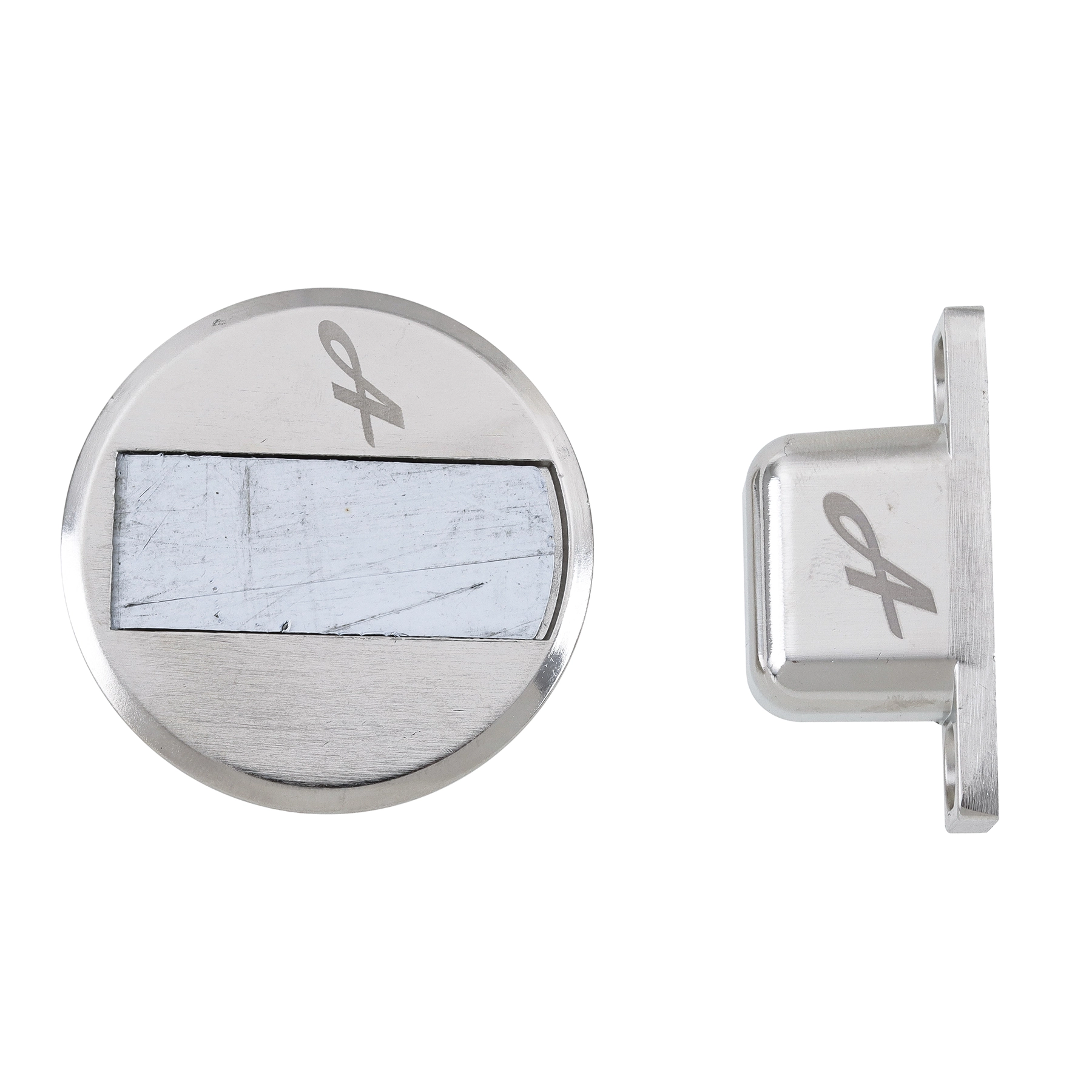 Prendedor de Porta Magnético Stopper Cromado Advance