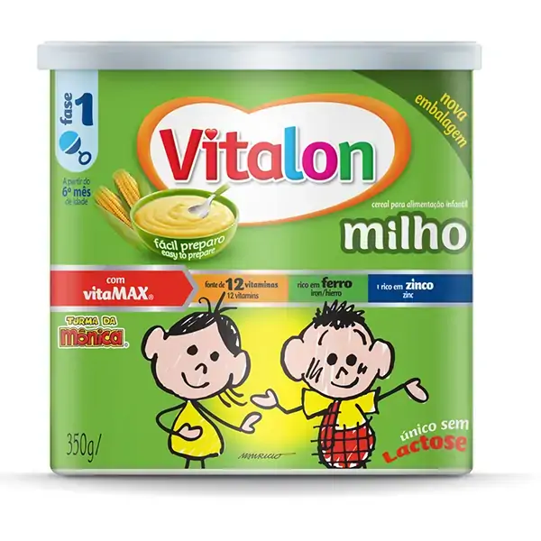 Mingau Vitalon Milho Lata