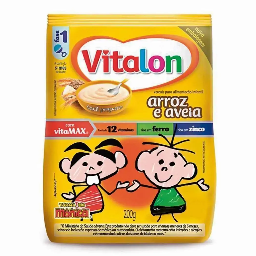 Mingau Vitalon T. Monica Sache Aveia