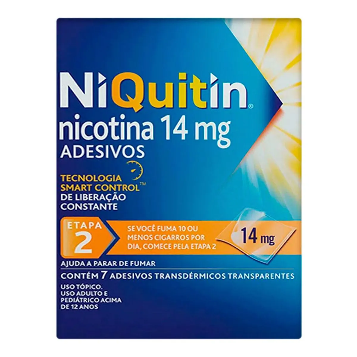 Niquitin Transdérmicos 14 mg com 7 adesivos