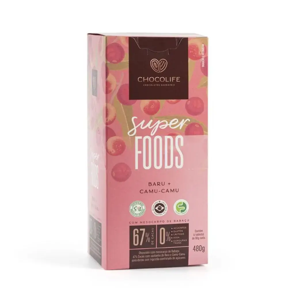 Superfoods Baru Camu Chocolife 80g