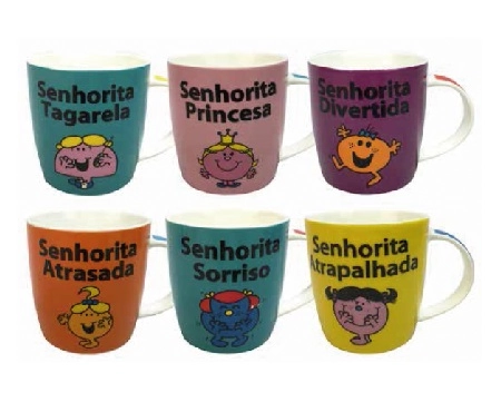 Caneca Casa Ambiente Funny Girls