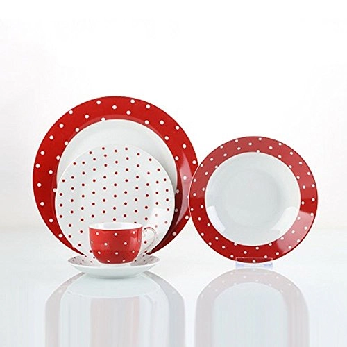 Ap.jantar Casa Ambiente C/20 Pcs Red