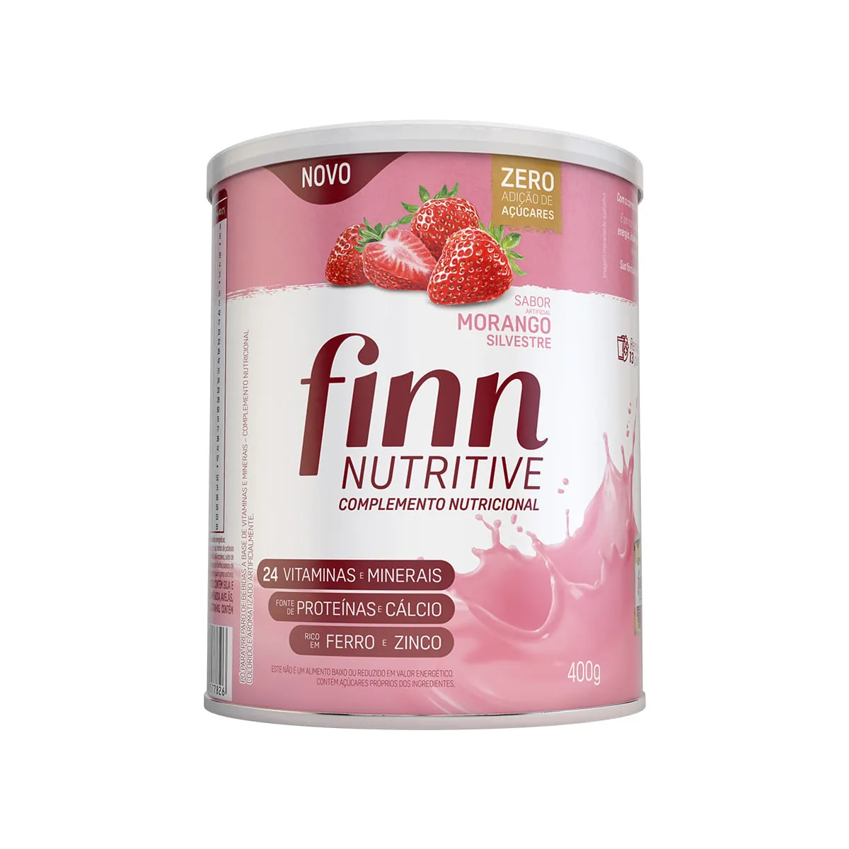 Complemento Nutricional Finn Nutritive Morango 400g
