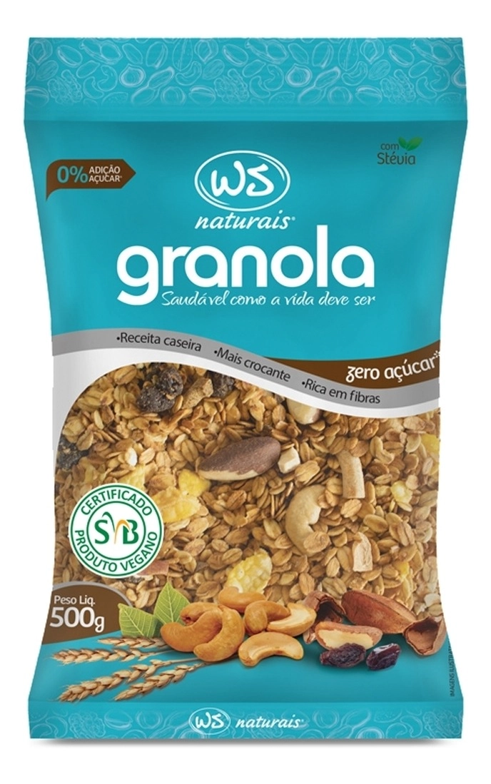 Granola Ws Zero 500 G