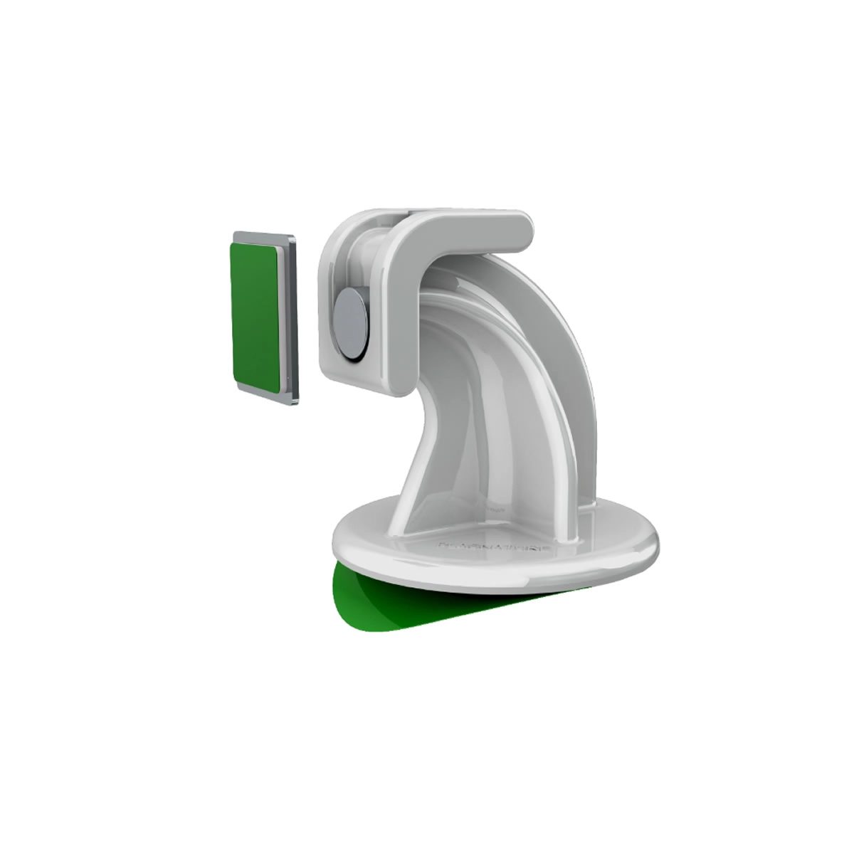 Prendedor De Porta Magnético Adesivo Para Porta Pivotante - Branco