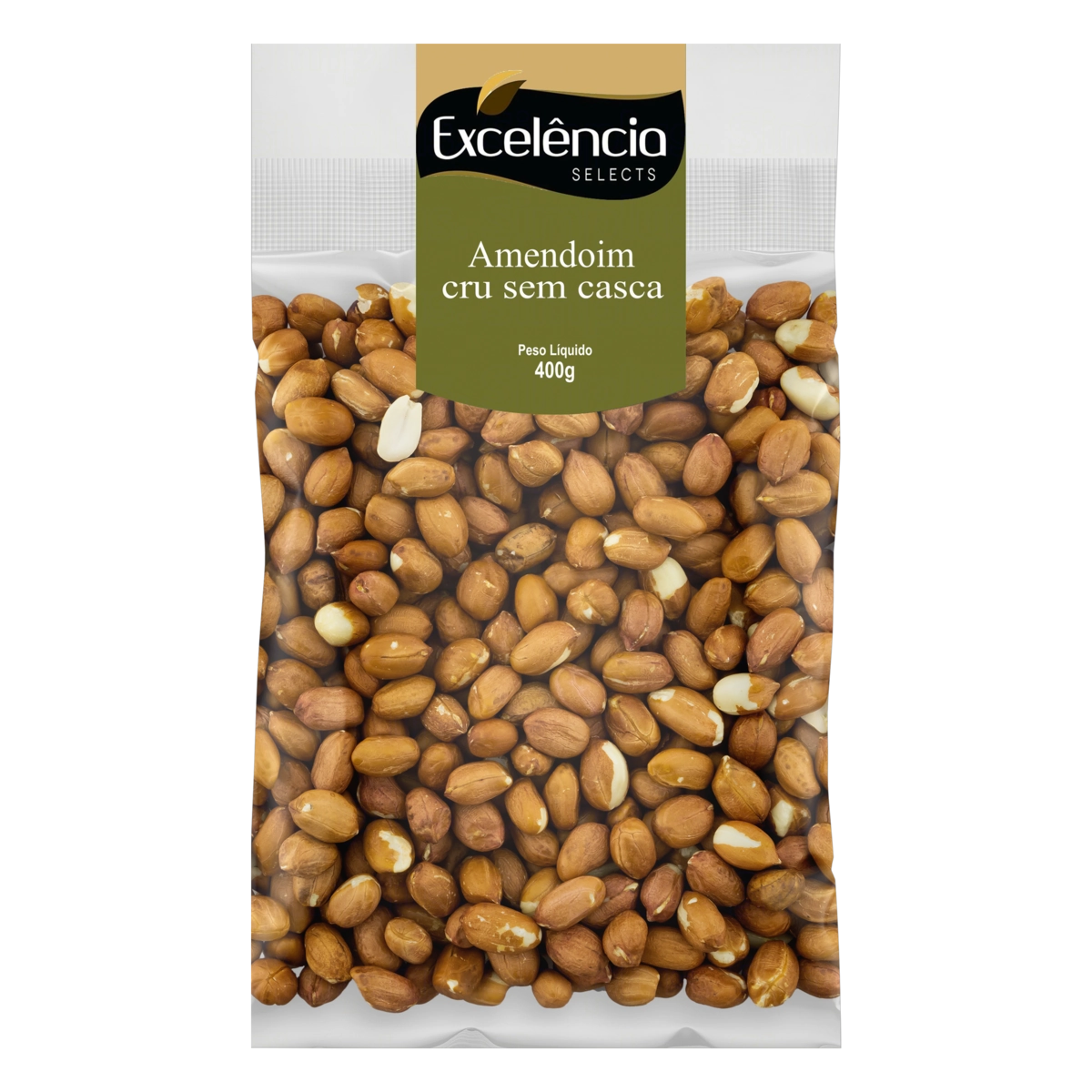 Amendoim Cru Excelência Selects Pacote 400g