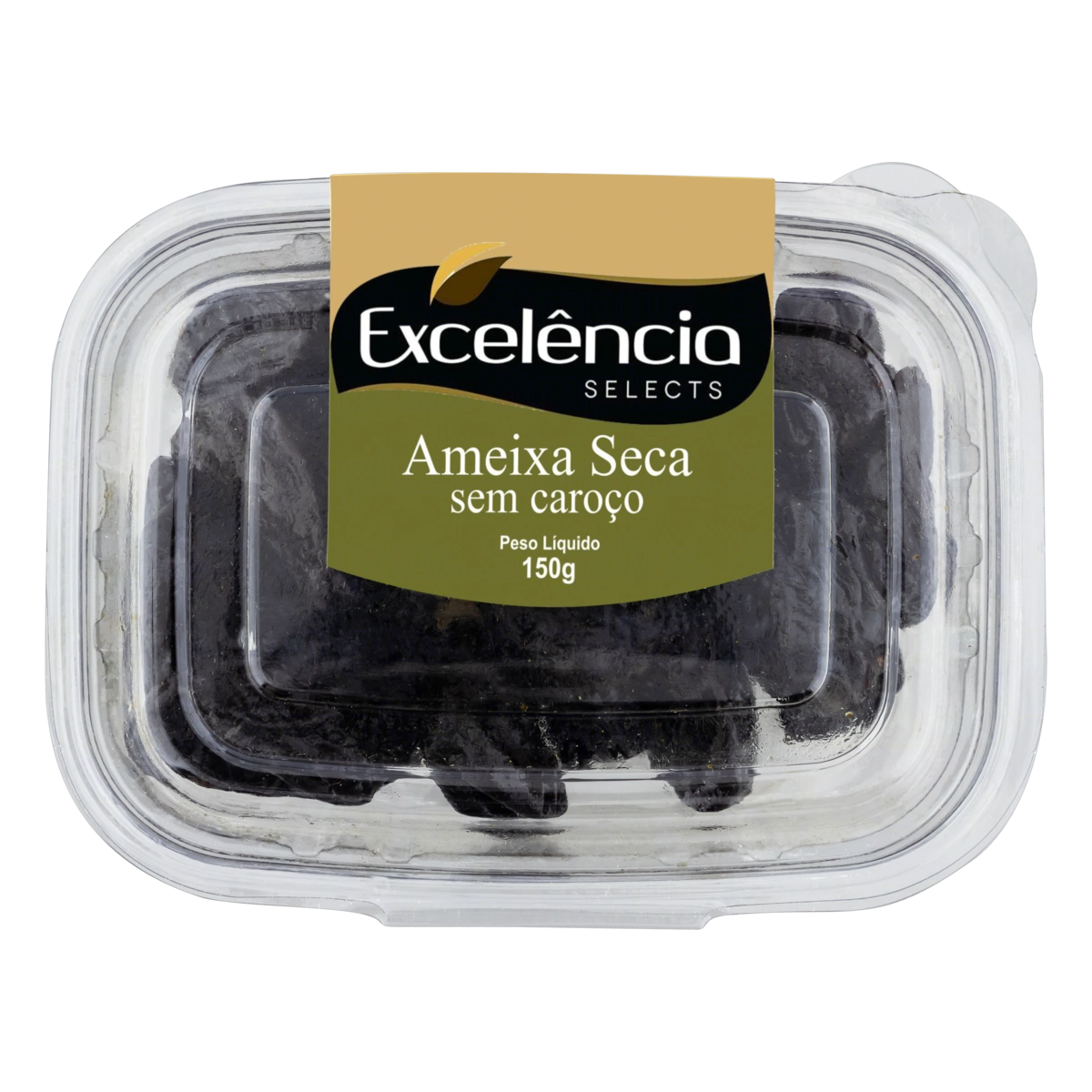 Ameixa Seca Sem Caroço Excelência Selects Pote 150g