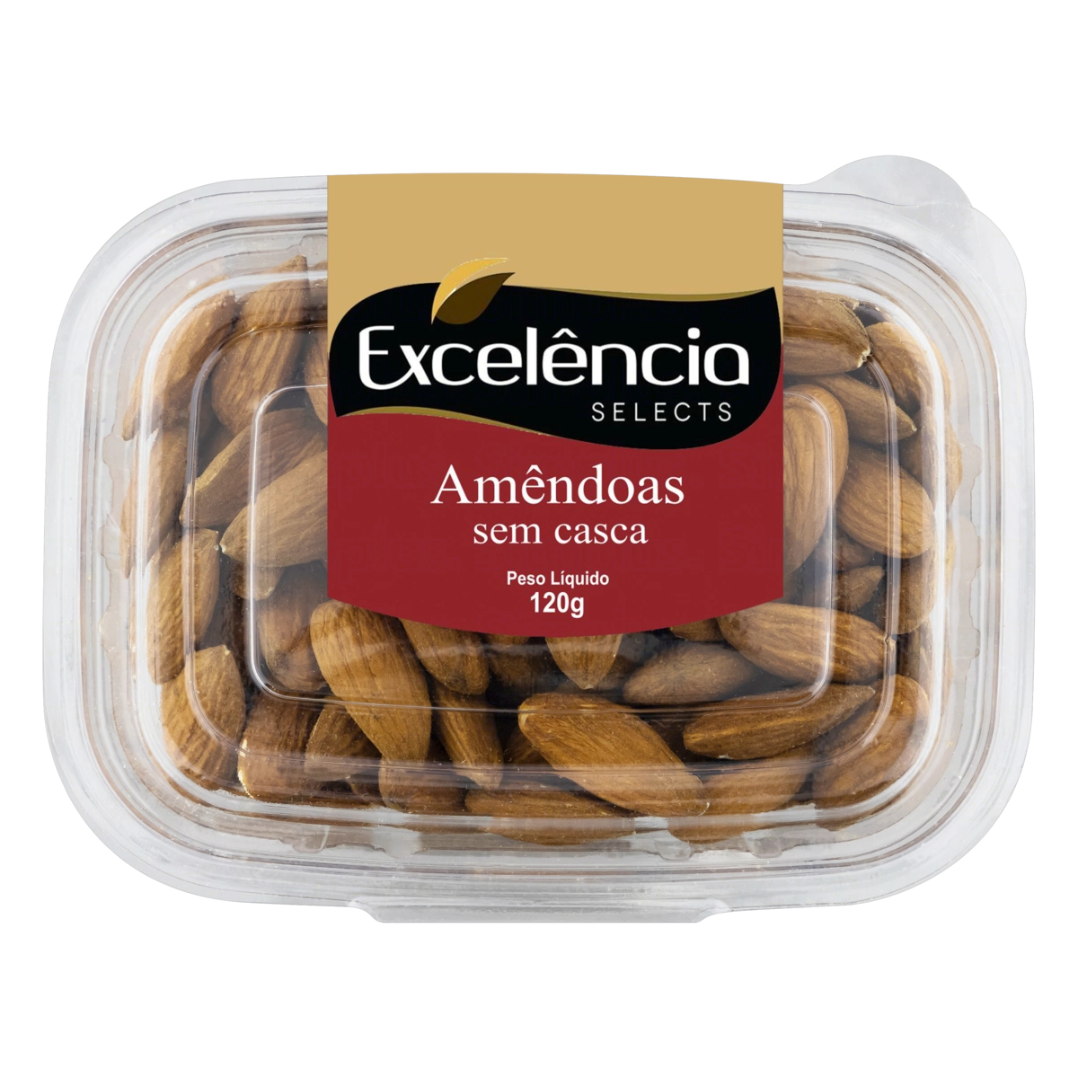 Amêndoa Sem Casca Excelência Selects Pote 120g
