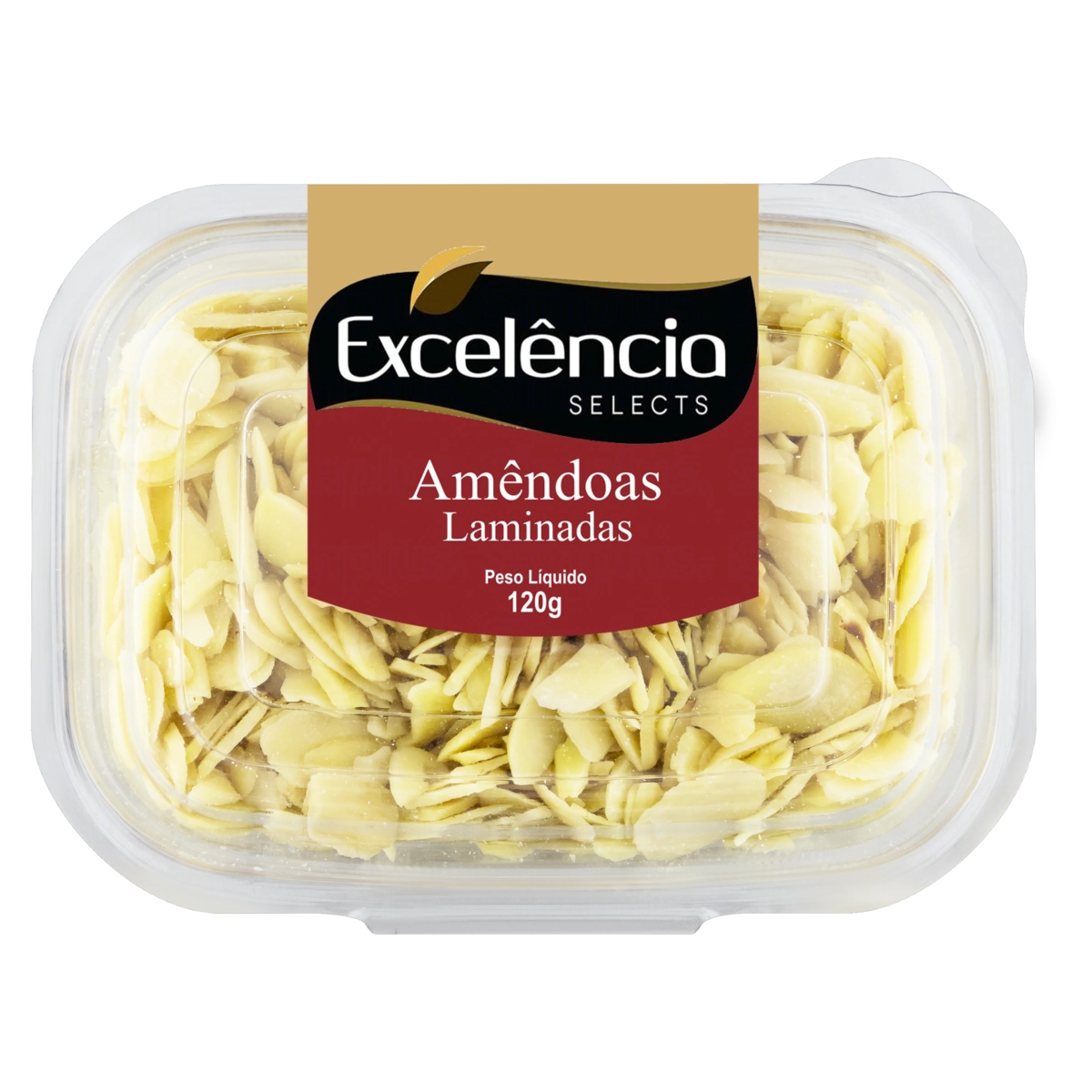 Amêndoa Laminada Excelência Selects Pote 120g