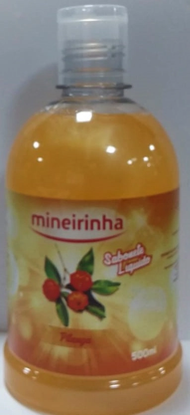 Sab. Liq. Mineirinha 500ml Pitanga Fco