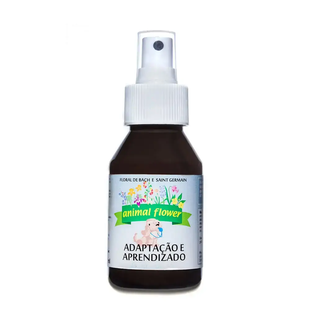Floral Vet Spray Adaptação e Aprendizado Animal Flower 100ml
