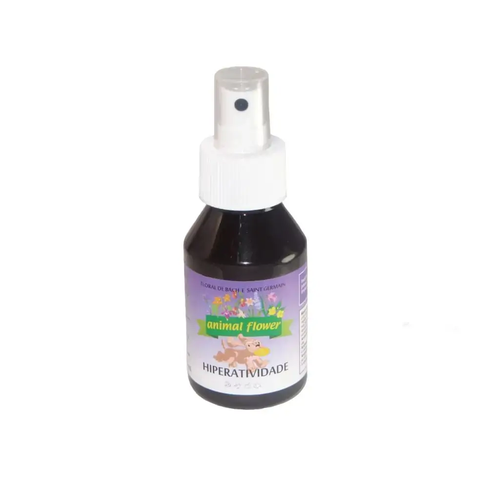 Floral Vet Spray Hiperatividade Animal Flower 100ml